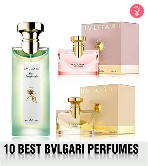 best selling BVLGARI perfume